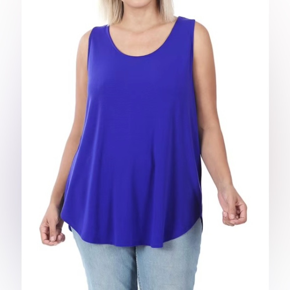 Zenana 🆕 royal blue tank